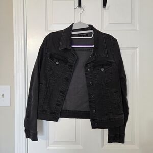 Vigoss Women's Black Denim Jacket_Medium